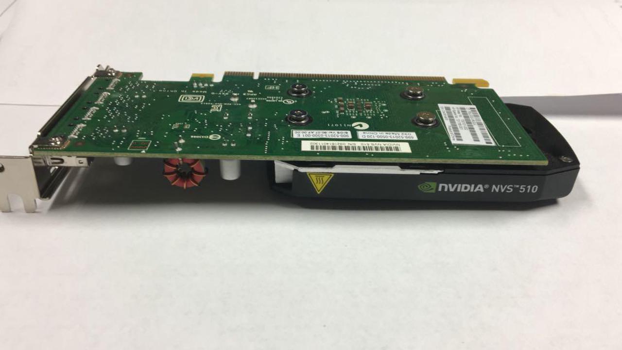 Alt view image 5 of 6 - NVIDIA Quadro NVS 510 2GB DDR3 4-Mini DisplayPort PCI-Express Video Card