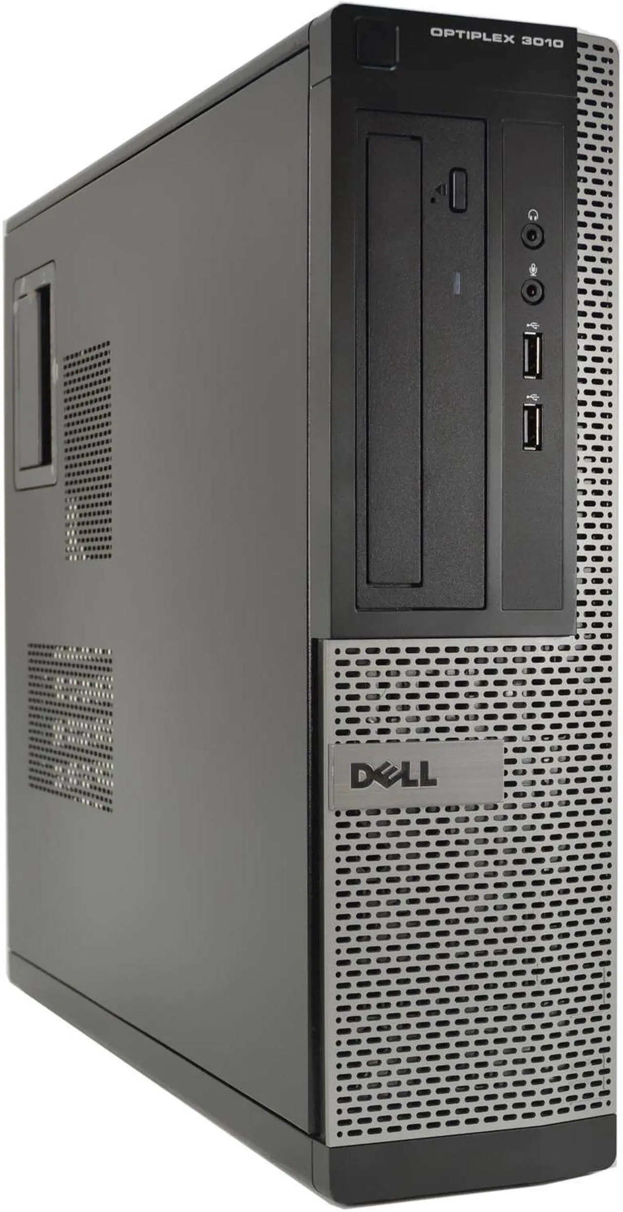 Main image of Dell Optiplex 3010 SFF with Intel i5-3470 3.2GHz Quad Core Processor (Turbo up to 3.60 GHz), 4GB Memory, 250GB Hard Drive, DVD Rom, Windows 10 Professional 64-bit installed, Keyboard and Mouse