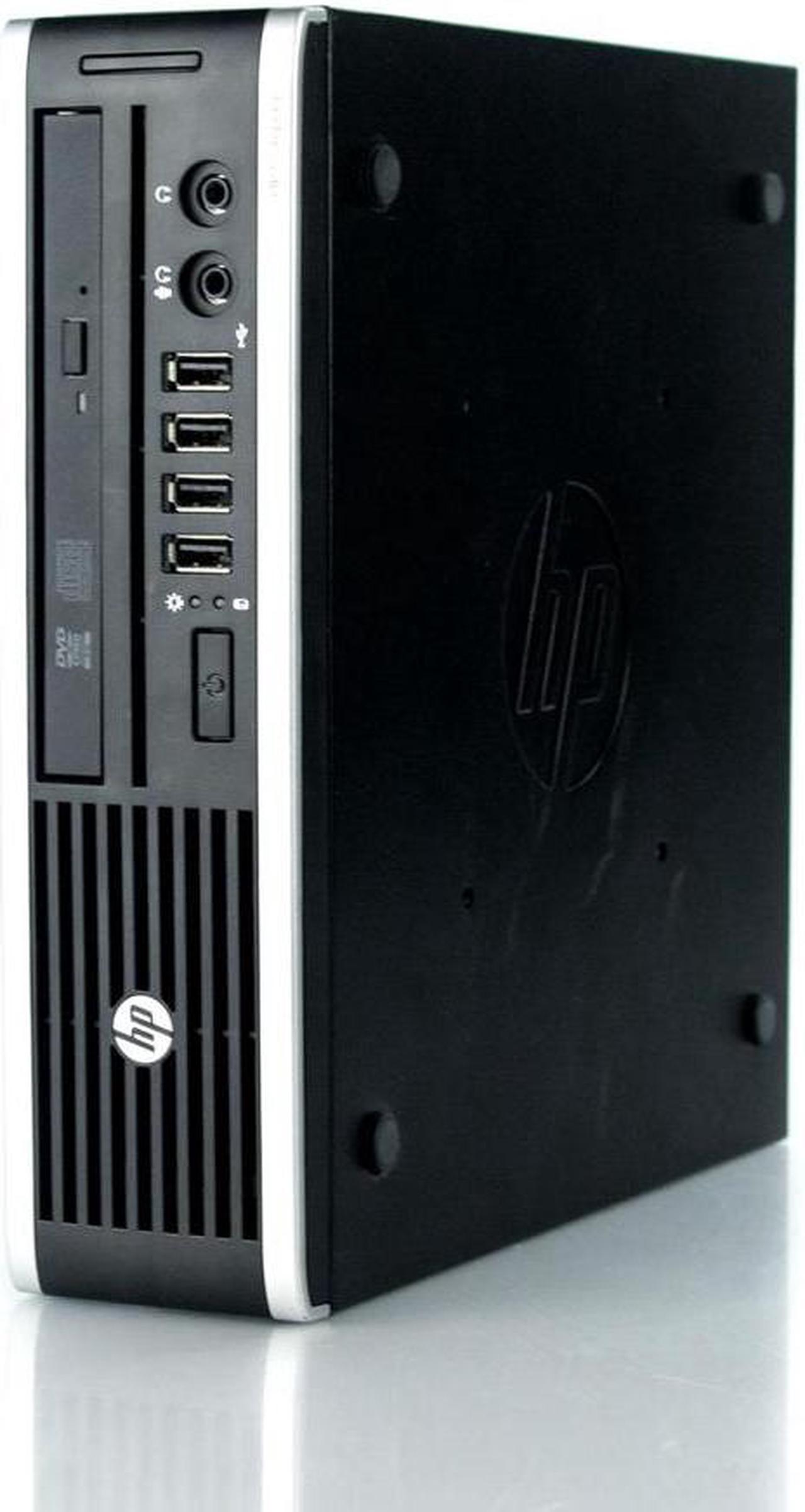 Main image of HP 8300 Elite Ultra Small Form Factor Computer - 2.9GHz Intel Core i5-3470S Quad Core CPU (up to 3.6GHz), 8GB RAM, 128GB SSD, Intel HD Graphics, DVD-RW, Windows 10 Pro 64 bit, Keyboard/Mouse - Grade A