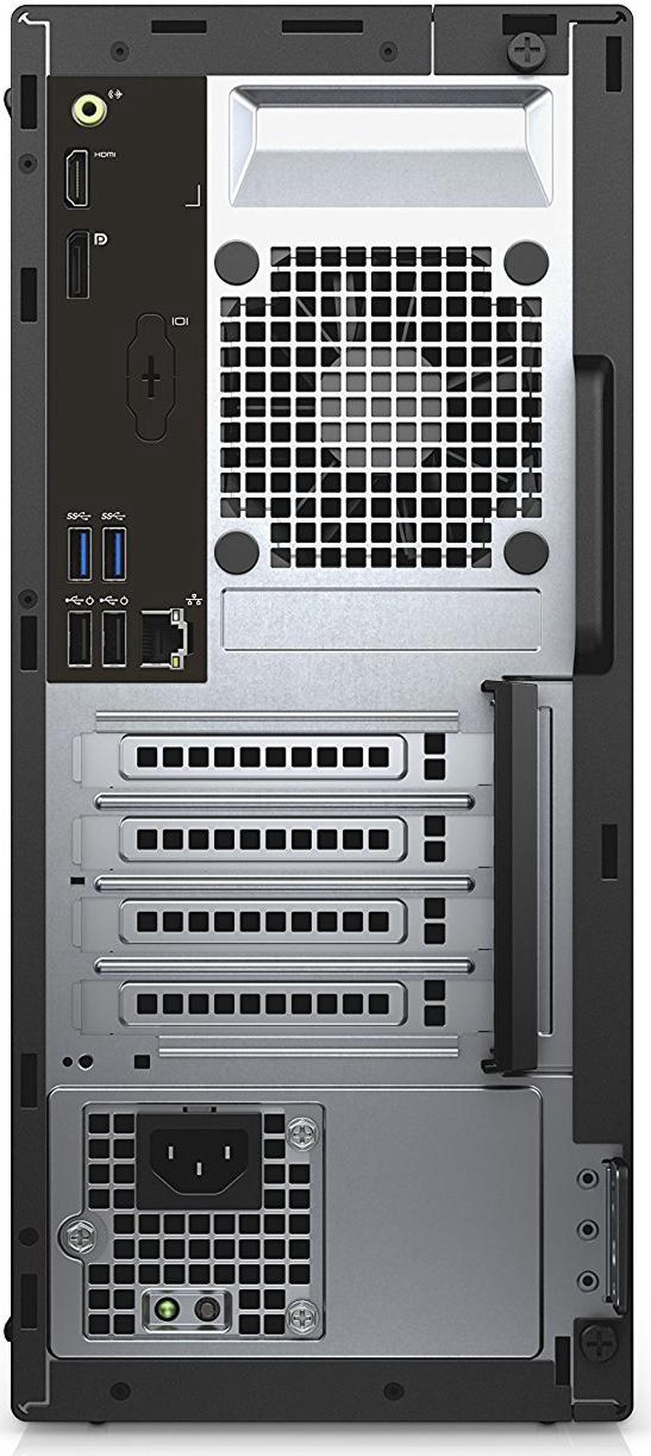 Alt view image 3 of 4 - Dell OptiPlex 3040 Mini-Tower - 6th Gen Intel Core i5-6500 3.20GHz Quad Core Processor (Turbo up to 3.60 GHz), 16GB Ram, NEW 240GB SSD + 500GB HDD, WiFi, DVDRW, Windows 10 Pro, Keyboard & Mouse