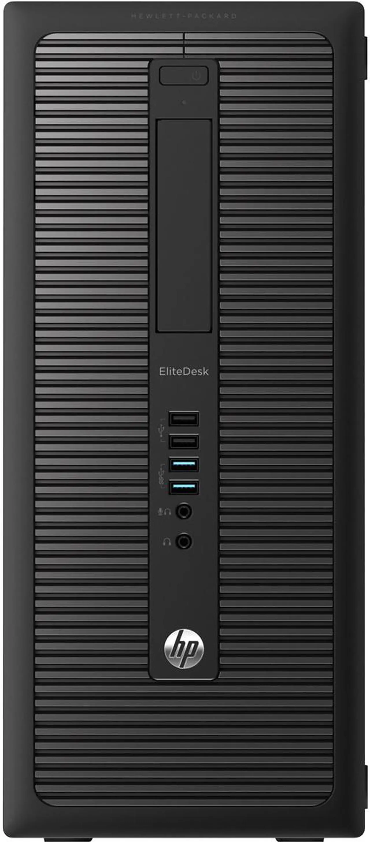Alt view image 2 of 3 - HP EliteDesk 800 G1 Computer Tower - 4th Gen Intel Core i5-4590 3.30GHz (turbo up to 3.70 GHz), 8 GB Ram, 240GB SSD (NEW), Intel HD Graphics 4600, DVD-RW, Win 10 Pro 64Bit - Keyboard & Mouse - 3660650