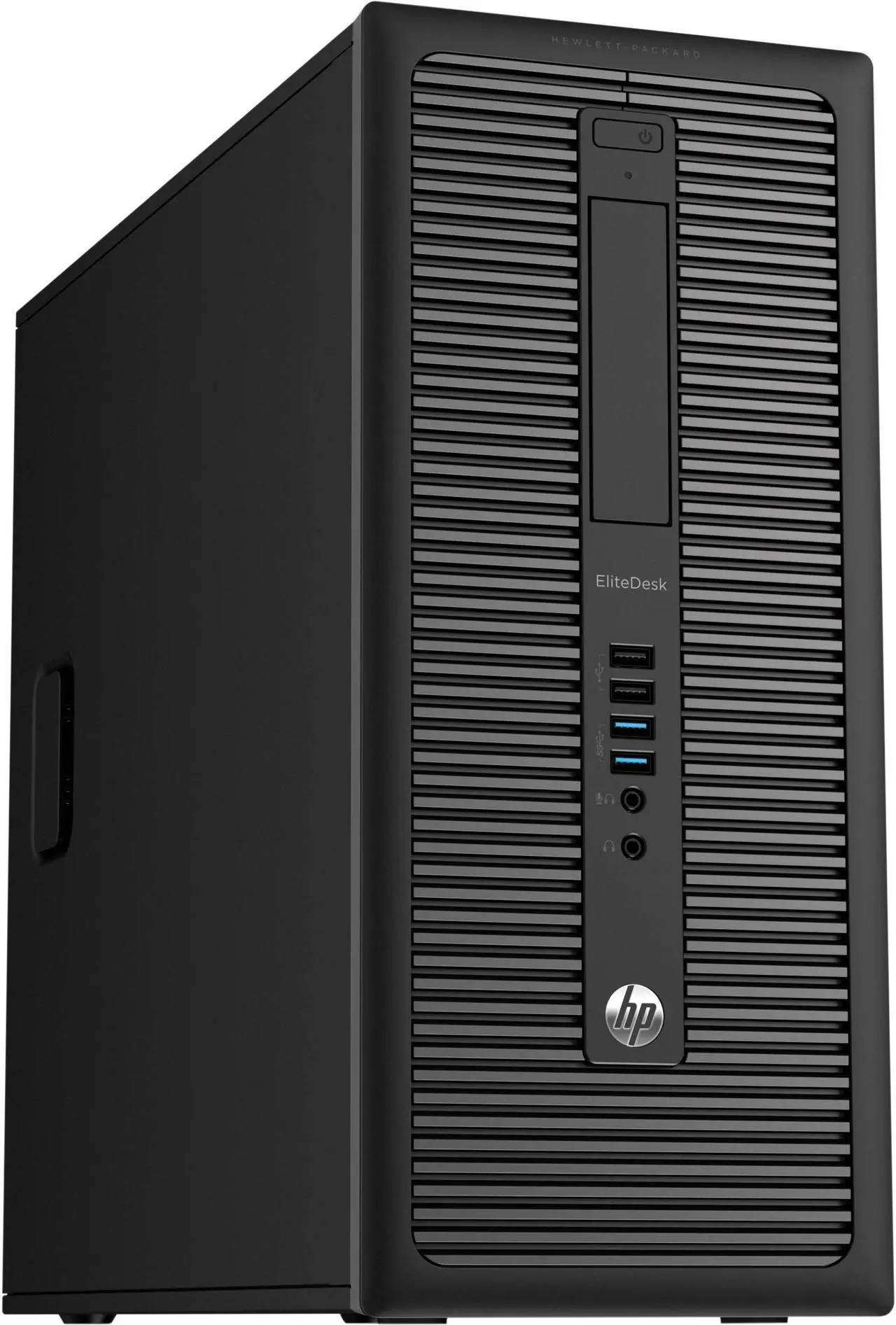 Alt view image 3 of 3 - HP EliteDesk 800 G1 Computer Tower - 4th Gen Intel Core i5-4590 3.30GHz (turbo up to 3.70 GHz), 8 GB Ram, 240GB SSD (NEW), Intel HD Graphics 4600, DVD-RW, Win 10 Pro 64Bit - Keyboard & Mouse - 3660650