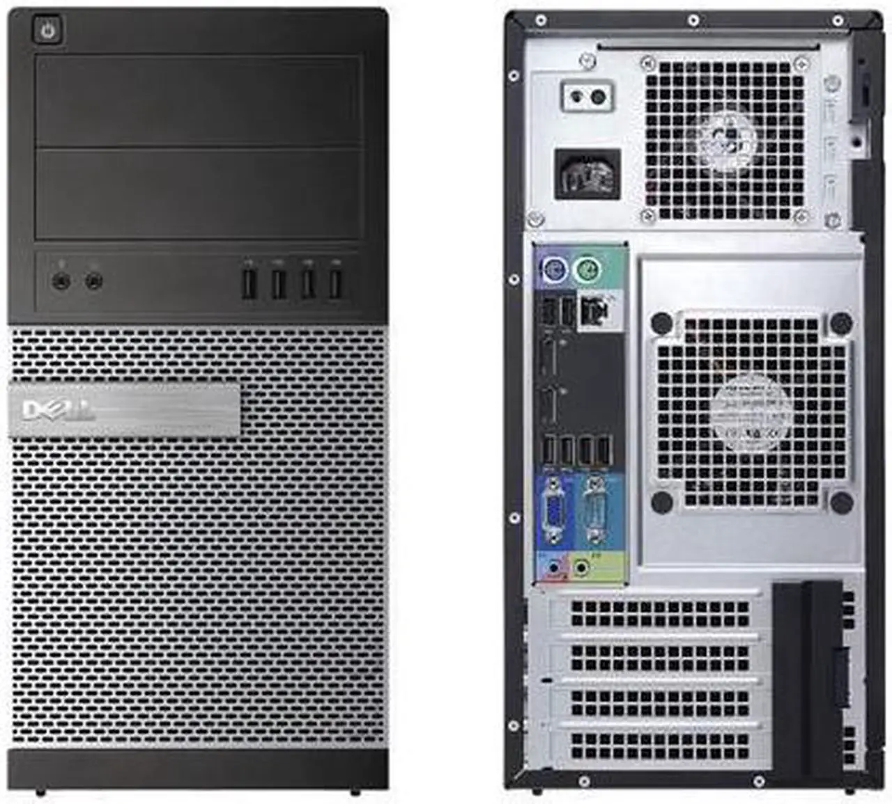 Alt view image 2 of 6 - Dell Optiplex 7010 MT Business Computer - Grade A - Intel Core i5 3470 3.20Ghz Quad Core (Turbo up to 3.60GHZ), 8GB DDR3 RAM, 500GB Hard Drive, DVD, Windows 10 Professional x64, Keyboard & Mouse