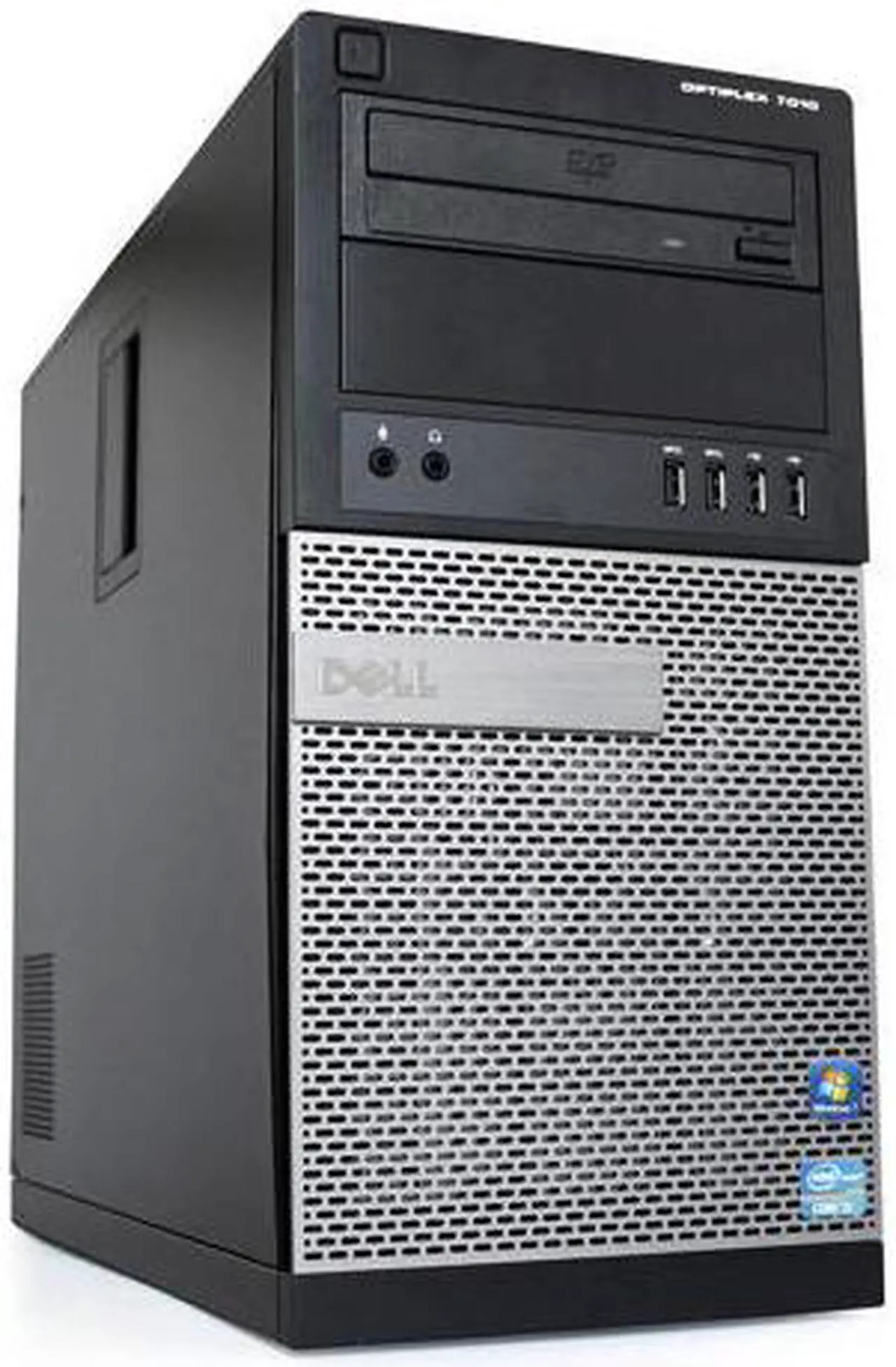 Alt view image 5 of 6 - Dell Optiplex 7010 MT Business Computer - Grade A - Intel Core i5 3470 3.20Ghz Quad Core (Turbo up to 3.60GHZ), 8GB DDR3 RAM, 500GB Hard Drive, DVD, Windows 10 Professional x64, Keyboard & Mouse