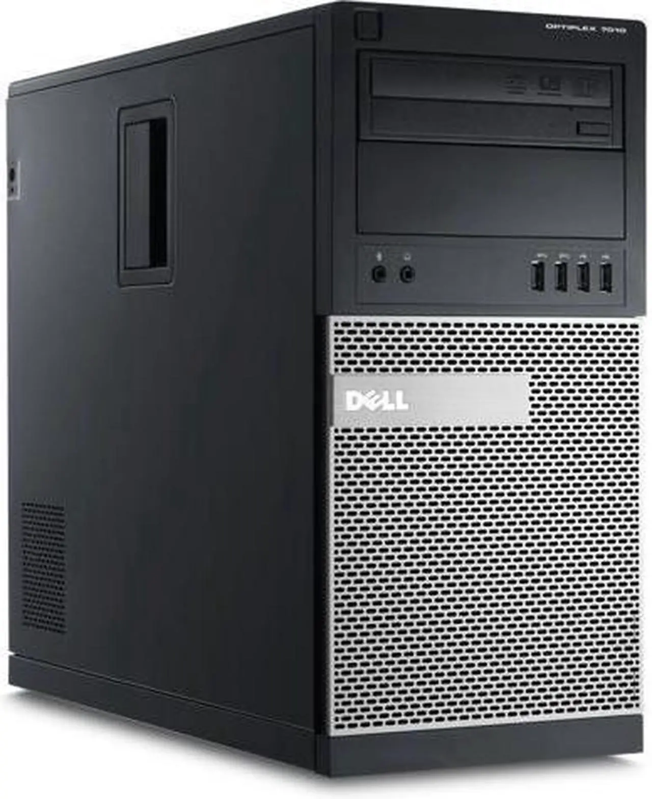 Alt view image 3 of 6 - Dell Optiplex 7010 MT Business Computer - Grade A - Intel Core i5 3470 3.20Ghz Quad Core (Turbo up to 3.60GHZ), 8GB DDR3 RAM, 500GB Hard Drive, DVD, Windows 10 Professional x64, Keyboard & Mouse