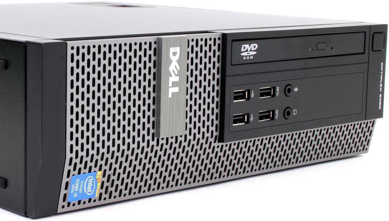 Alt view image 2 of 6 - DELL OptiPlex 9020 SFF Desktop Computer - Grade A - 4th Gen Intel® Core™ i5-4590 3.30GHZ Quad CPU (turbo up to 3.70GHz), 8GB Ram, NEW 240GB SSD, DVDRW, Windows 10 Pro 64-Bit - Keyboard/Mouse
