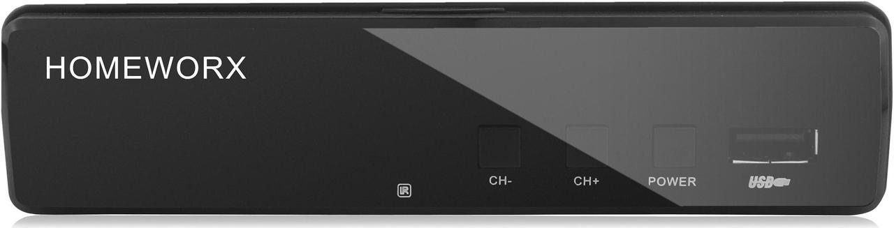 Main image of Mediasonic HomeWorx ATSC Digital Converter Box with Recording | Media Player | TV Tuner Function (HW130STB)