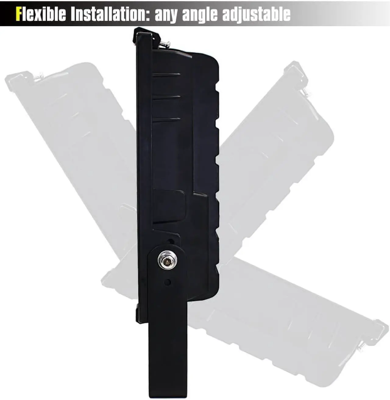 Alt view image 6 of 7 - TORCHSTAR 50W High Power Outdoor 4300lm LED Flood Light, LED Flood Light, 6000K Daylight Security Light
