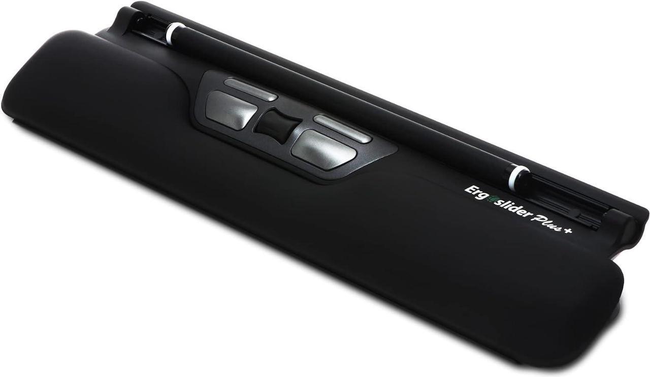Main image of Ergoslider Plus SE: Ergonomic Mouse with Roller-Bar for Precision Computer Cursor Control. USB Powered, 5 Button Central Pointing Device. Relieve Wrist & Shoulder Pain from Carpal Tunnel or Tendinitis