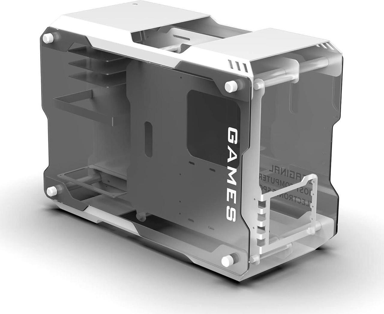 Alt view image 3 of 6 - ZC-01M Open Micro-ATX Case (Silver)
