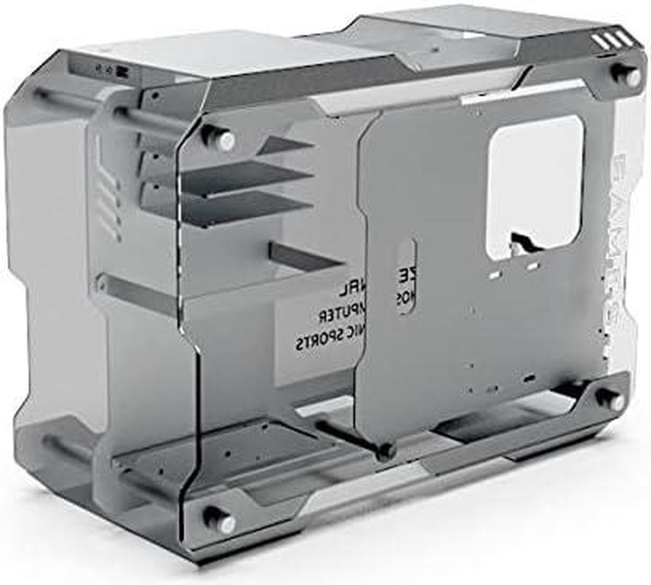 Alt view image 6 of 6 - ZC-01M Open Micro-ATX Case (Silver)