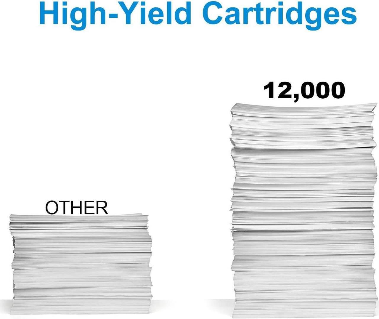 Alt view image 3 of 5 - 38A Q1338A High-Yield Toner Cartridges Compatible with 38A Q1338A Toner for M4345 M4345x M4345xm MFP M4345xs 4200 4200N 4200TN 4200dtn 4350 4350n 4350tn Printers | 2 Black