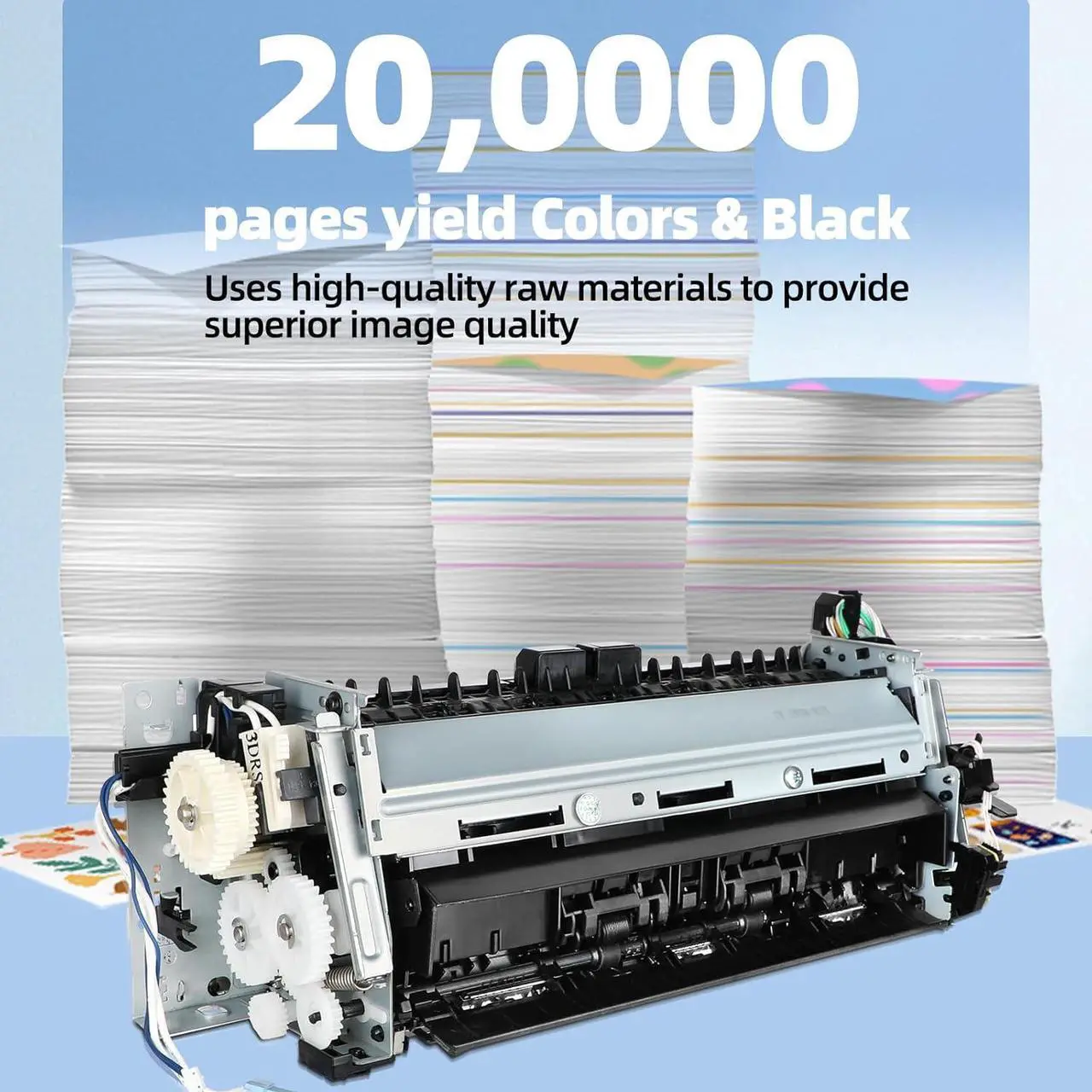 Alt view image 4 of 7 - RM2-6418-000CN RM2-6460-000CN Duplex Models Fuser Unit for Color Laserjet Pro M377dw M452dn M452dw M452nw M454dn M454dw M455dn M477fdn M477fdw M479fdn M479fdw (110V)