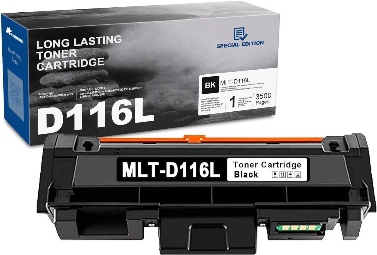 Main image of MLT-D116L 116L Black Toner Cartridge - (SU832A) Replacement for Samsung D116L MLT-D116L Toner Xpress M2825DW M2825WN M2835DW M2675FN M2676N M2676FH M2875FD M2875FW M2885FW Printer, 1 Pack