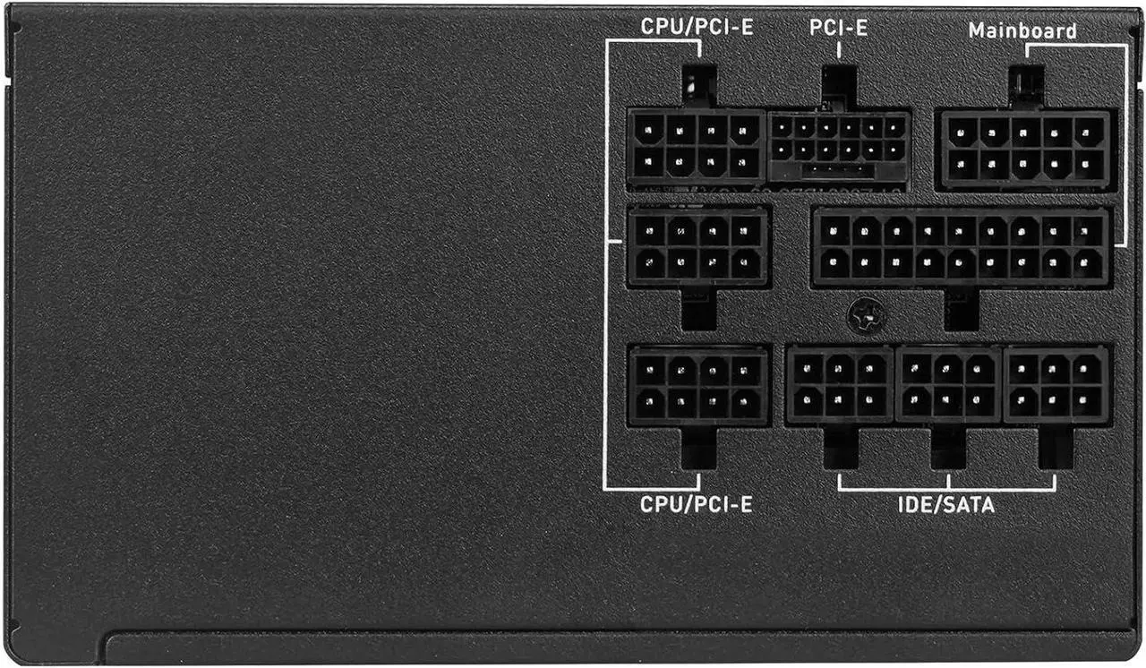 Alt view image 6 of 7 - SAMA Power Supply 850W, GT 850W Fully Modular PSU 80 Plus Gold Efficiency ATX 3.1 & PCIE 5.1 Compliant Support RTX 30 40 Series