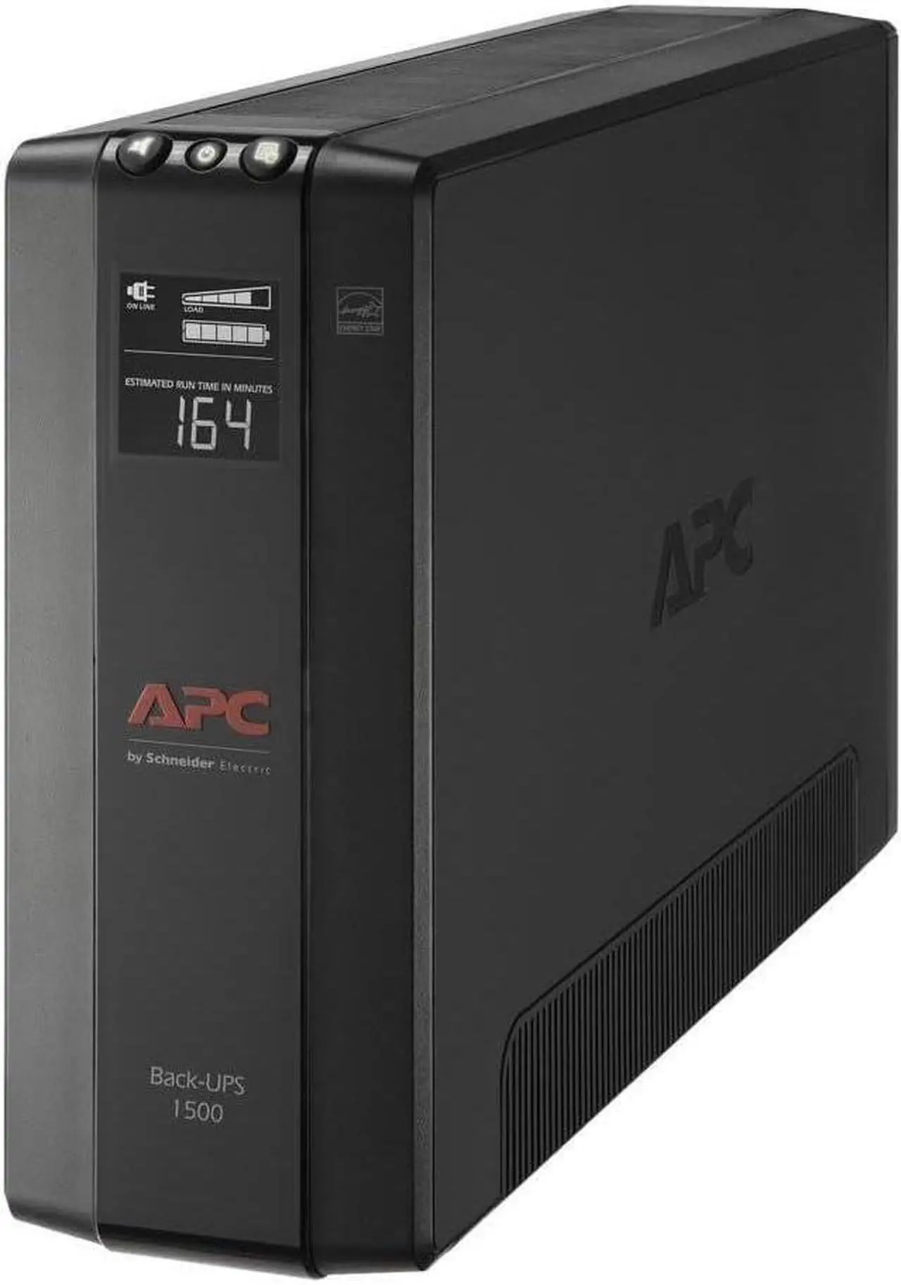 Main image of APC UPS 1500VA UPS Battery Backup and Surge Protector, BX1500M Backup Battery Power Supply, AVR, Dataline Protection
