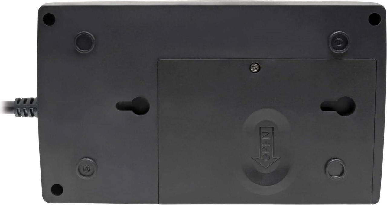 Alt view image 5 of 5 - Tripp Lite 600VA Small UPS Battery Backup Surge Protector, 10 Outlets, Ethernet Protection, Uninterrupted Power Supply, Home UPS, 3-Year Manufacturer's Warranty & $100,000 Insurance (INTERNET600U)