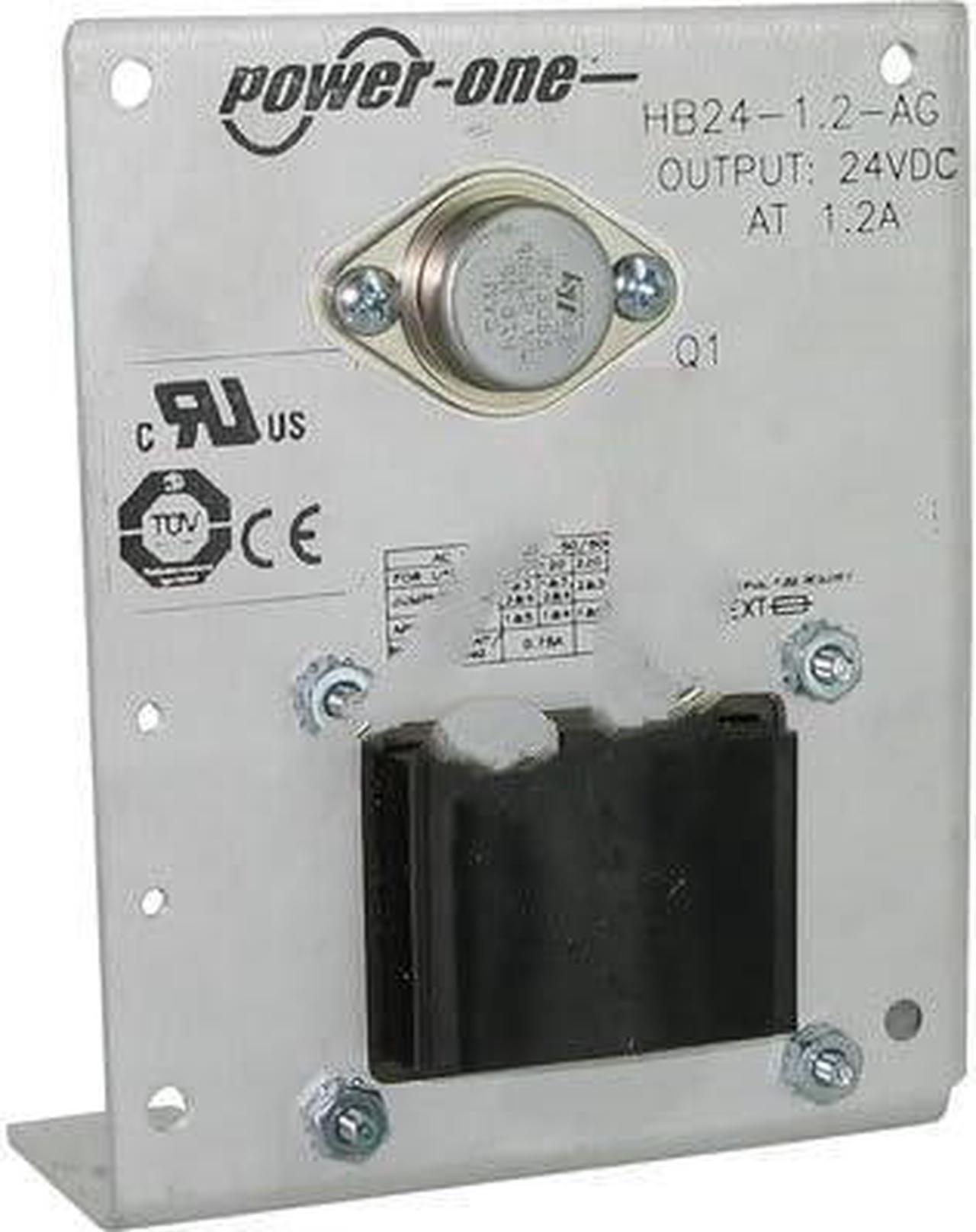 Main image of HB24-1.2-AG, Power Supply; AC-DC; 24V@1.2A; 100-264V in; Open Frame; Panel Mount; Linear