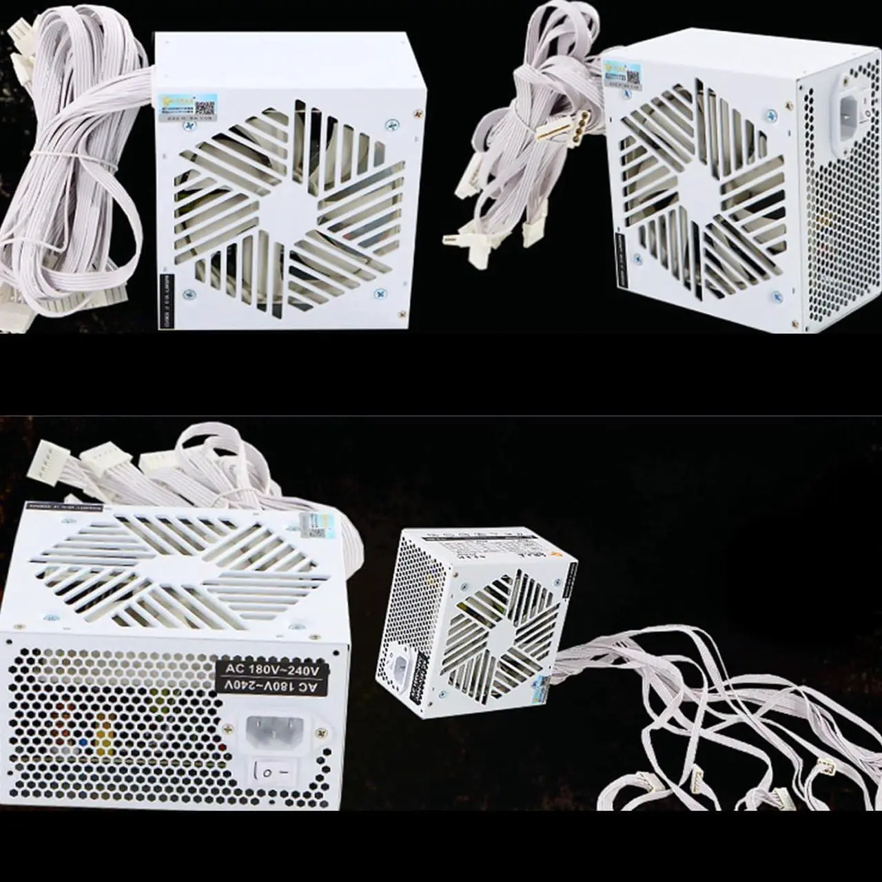 Alt view image 6 of 7 - 650W Power Supply Computer Power 12V 120mm PC Chassis Power Supply Cooling Fan for Desktop Computers Power Supply
