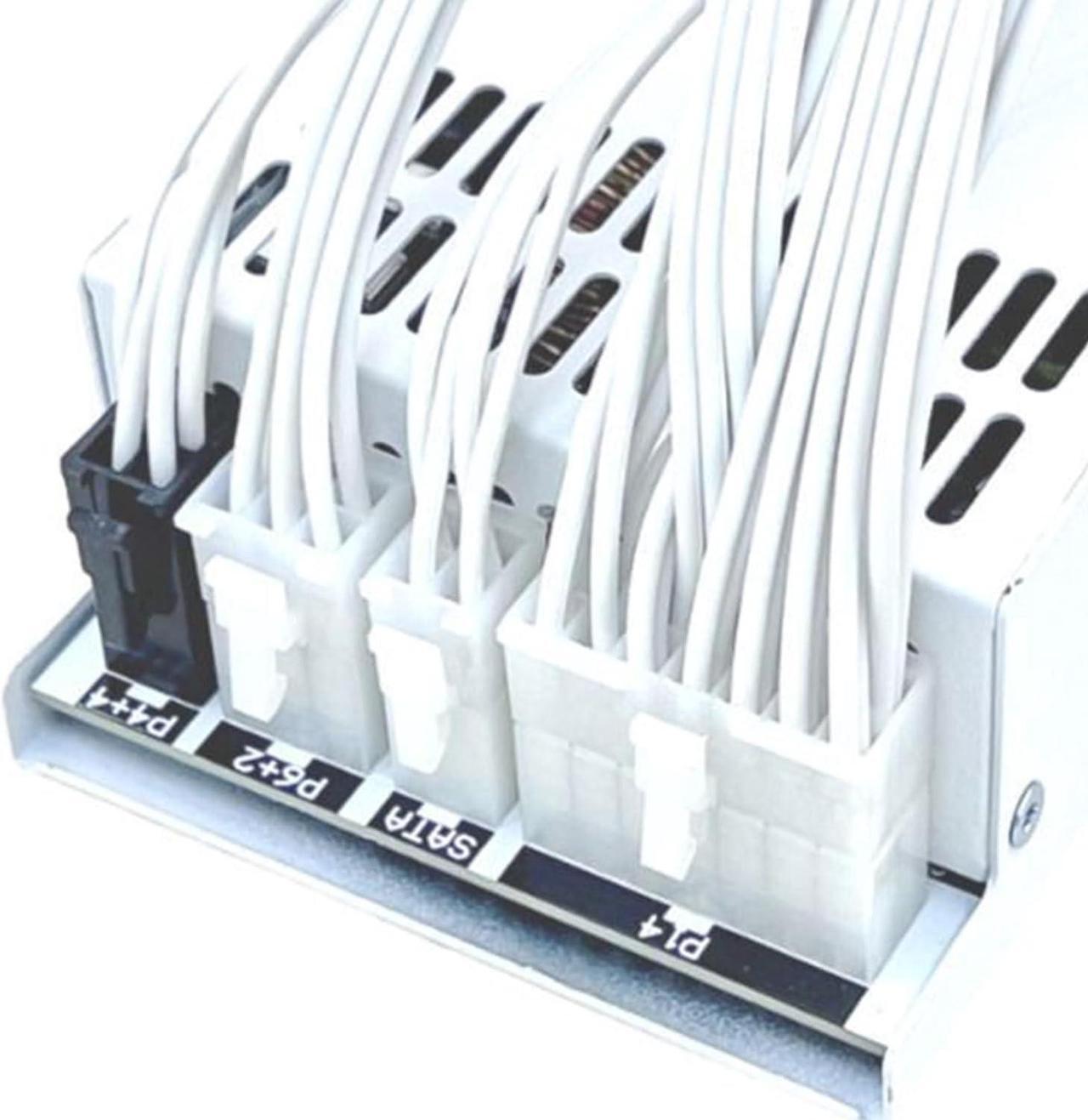 Alt view image 3 of 7 - 400W Module Full Module 1U PC Power Supply with Intelligent Noise Reduction and Easy Cable Routing Space Saving