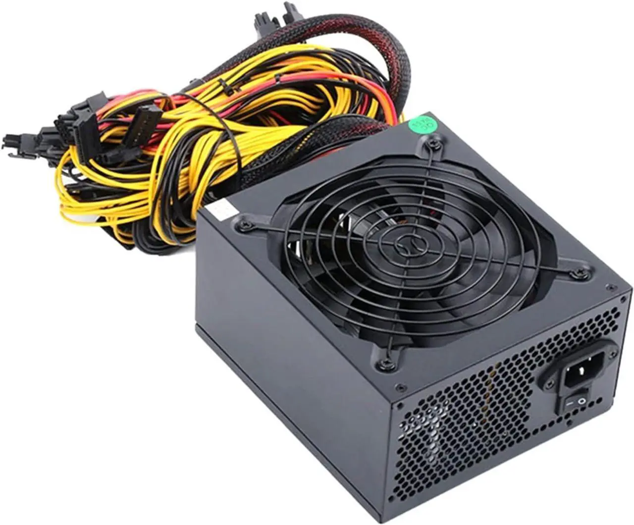 Main image of INFRI 2000W Mining Power Supply Asic Bitcoin New Gold Power 2000W Plus ETH Power Supply ATX Mining Machine Support 8 GPU Cards PSU ATX
