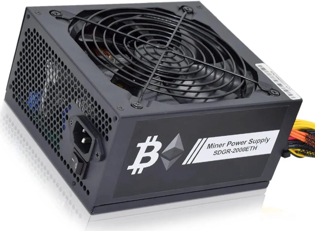 Alt view image 2 of 6 - 2000W Switching Power Supply 95% Efficiency for Ethereum S9 S7 L3 Rig Mining for Bitcoin Miner asic Bitcoin Mining