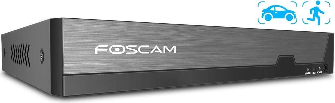 Main image of FOSCAM 3K 5MP 8CH PoE Network Video Recorder for Home Security Camera System,Work with 8MP(3CH)/5MP/4MP ONVIF IP Cameras with AI Human/Vehicle Detection,Remote Access 24/7 Recording,No Hard Disk Drive