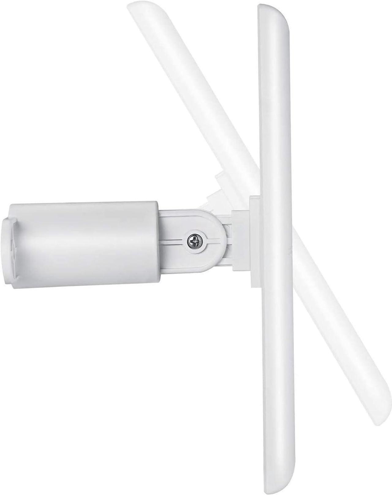 Alt view image 3 of 7 - Wasserstein Solar Panel Compatible with Arlo Essential 2K Outdoor Security Camera (2nd Gen) / XL (2nd Gen) & Essential Spotlight (Camera NOT Included) - (2-Pack, White)