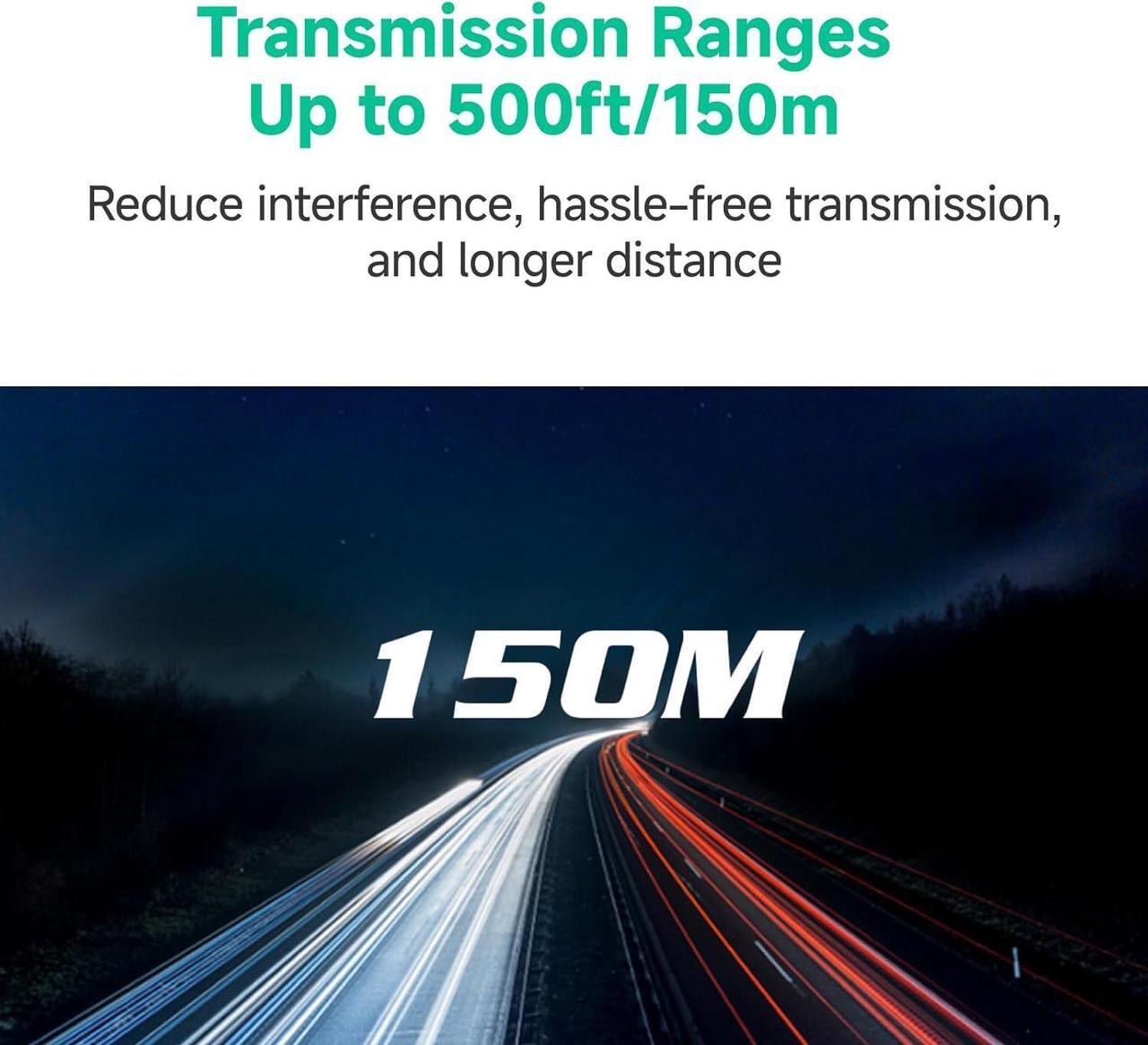 Alt view image 4 of 7 - Accsoon CineView Quad SDI HDMI Wireless Video Transmitter Receiver, 2.4 GHz and 5 GHz Dual-Band Transmission System, 0.06 s Latency 500 ft Range up to 4 Devices Monitoring, RTMP for Live Streaming