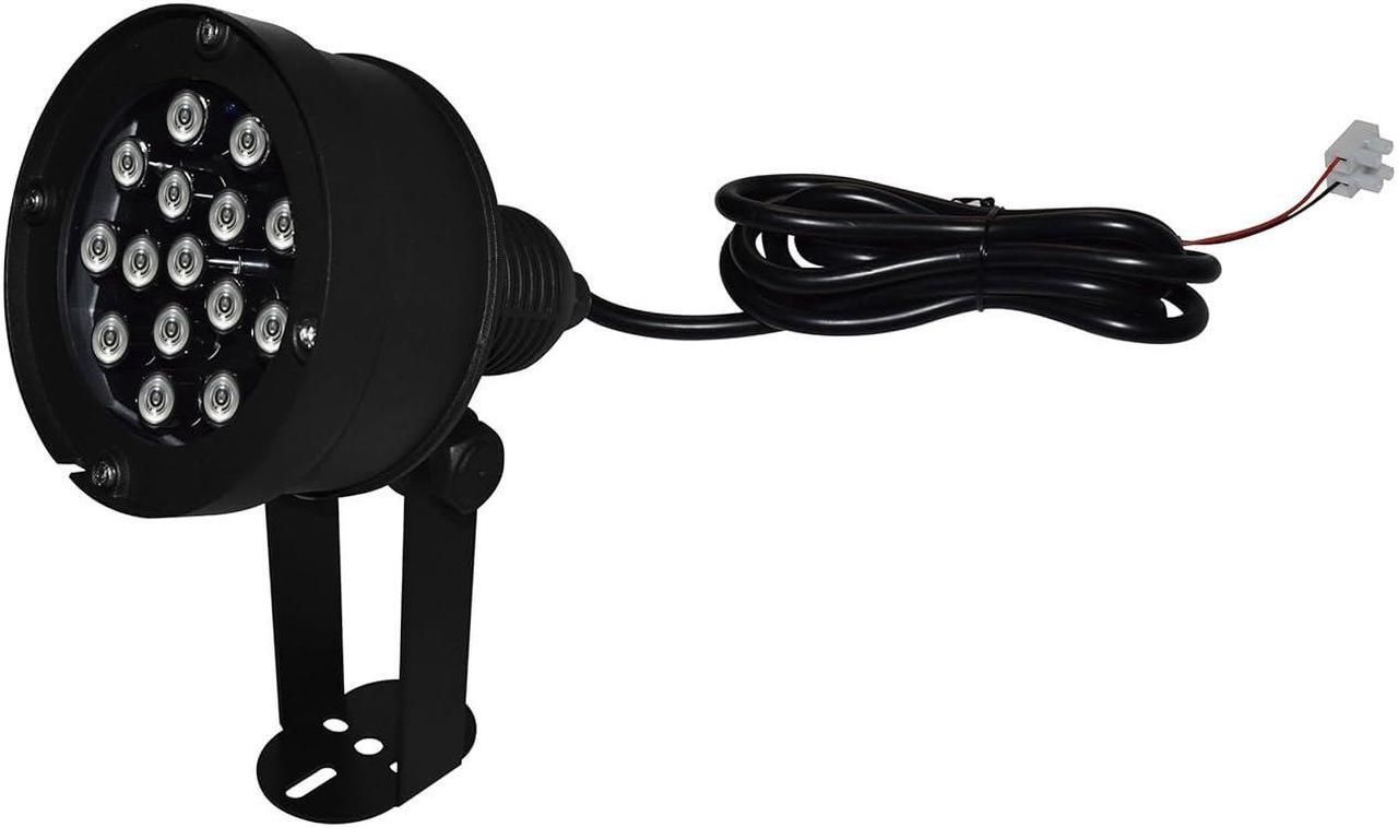 Alt view image 2 of 6 - Infrared Illuminator, 850nm 15 Super High Power LEDs, 130 Degree Angle, 180 Feet IR Distance, Waterproof LED Infrared Light for CCTV Security Camera
