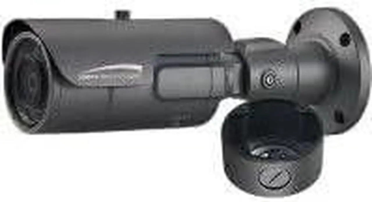 Main image of Speco HTINT70TA Intensifier 2MP HD-TVI Bullet Camera with Included Junction Box, 2.7-12mm Varifocal Lens, NDAA Compliant, Dark Gray