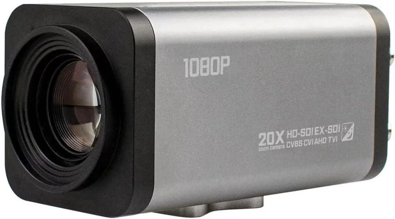 Main image of 20X Optical Zoom Auto Focus HD SDI Camera 1080P 1/2.8 High Sensitivity CMOS Sensor with 4.7-94mm Lens by Button at The Back