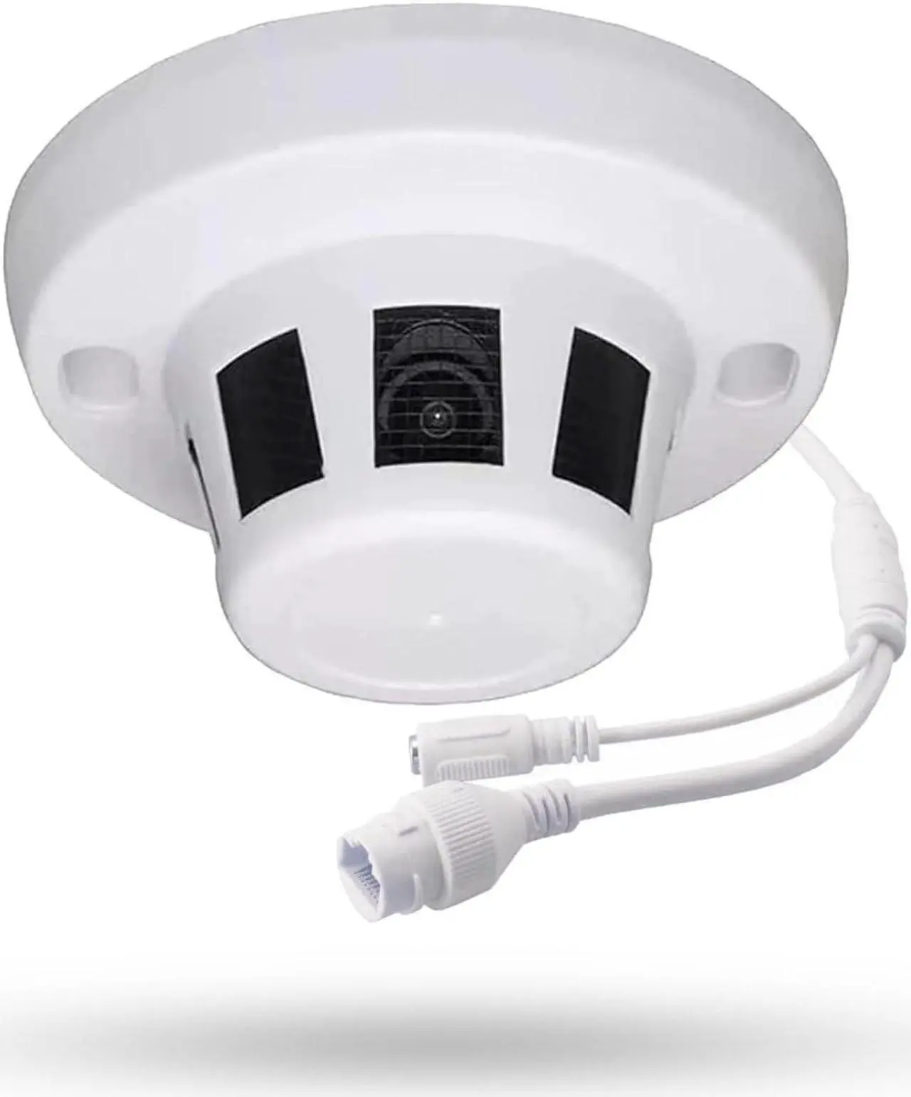 Main image of Real HD 4K 8MP PoE IP Camera, H.265 Super Low Lux Surveillance CCTV Security Camera with 3.7mm Lens, No IR, Indoor, Compatible with Hik Vision NVR, NDAA Compliant