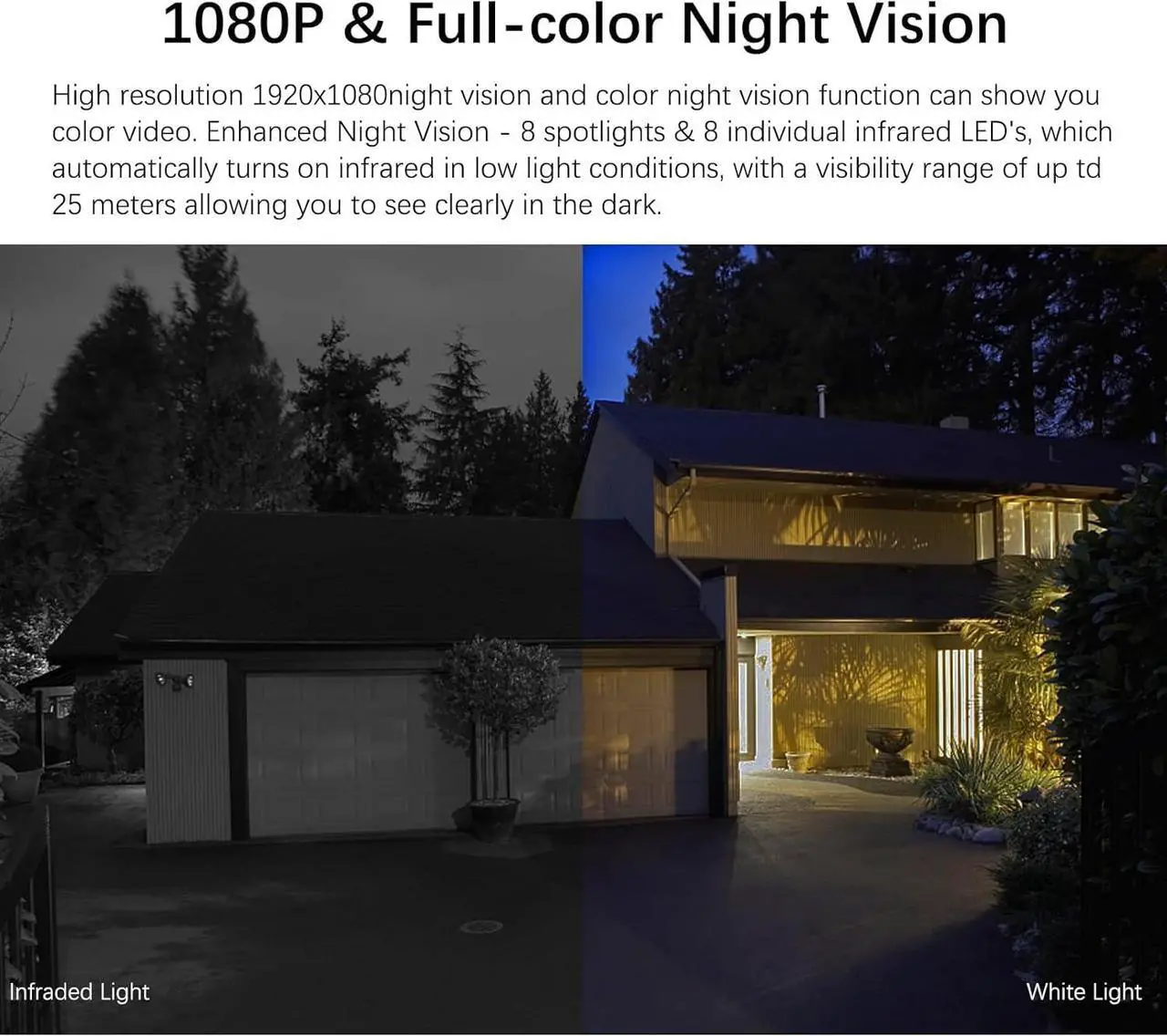 Alt view image 6 of 7 - 4G Low-Powered Solar Security Camera Outdoor, 2K No WiFi Dual Lens Linkage Security Cameras for Home Security, 2-Way Talk Cameras with PIR Motion Detection, Color Night Vision, IP66 (White)