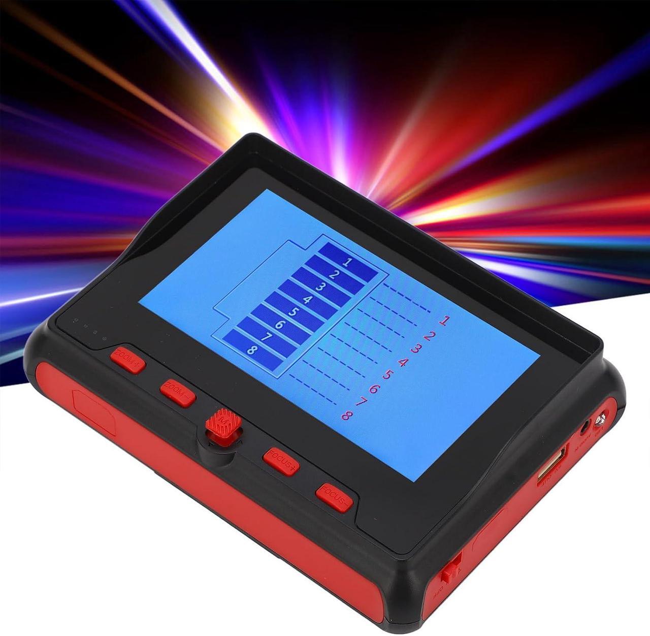 Alt view image 3 of 7 - CCTV Test Monitor, 4.3in Display AHD TVI CVI UTP Cable Tester 8MP Security IP Camera Tester Multifunctional CCTV Tester Home Industrial Network Cable Tester for Maintenance Repair (US Plug)