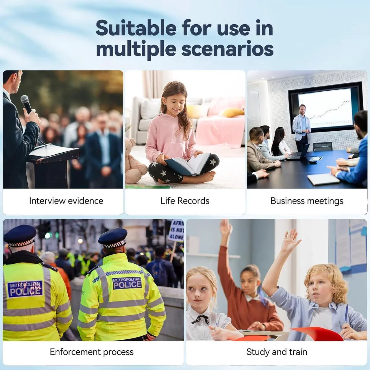 Alt view image 4 of 7 - Mini Body Worn Camera 2K/1440P HD, 64GB Small Body Camera 7H Recording, Premium Portable Body Cam with Night Vision & Motion Detection Wearable for Office Home Security Guard Pet Record
