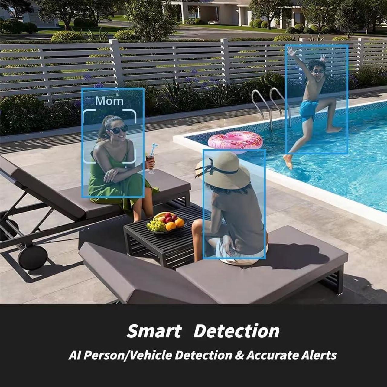 Alt view image 5 of 6 - HJT 5MP POE Explosion Proof Camera, 304 Stainless Steel, Outdoor UltraHD Security Camera, 3.6mm Lens, 85° View Angle, 98ft IR Night Vision, IP66 Weatherproof