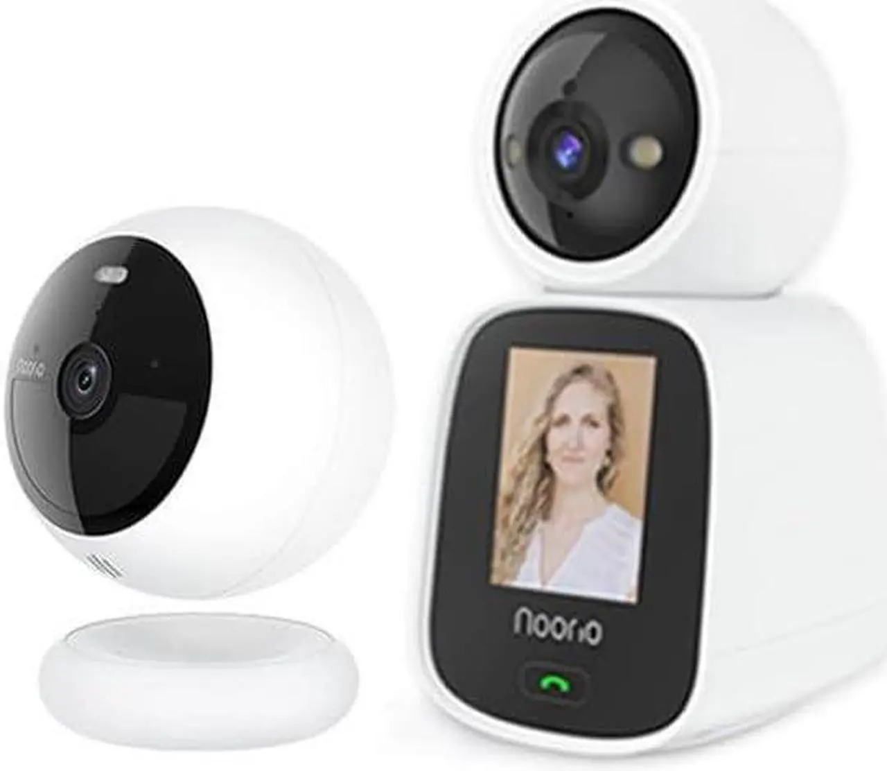 Main image of Noorio B200 Wireless Outdoor Security Camera & CL200 2-Way Video Calling Indoor Camera