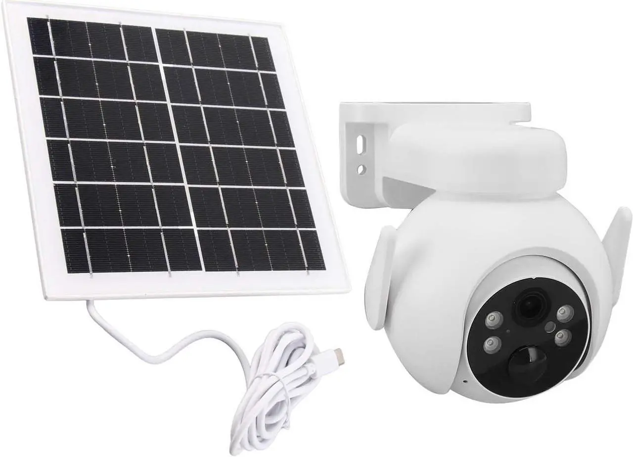 Main image of 4MP Security Cameras Outdoor, PTZ Camera, Solar Security Camera Outdoor with Solar Panel, Solar Powered with Color Night Vision
