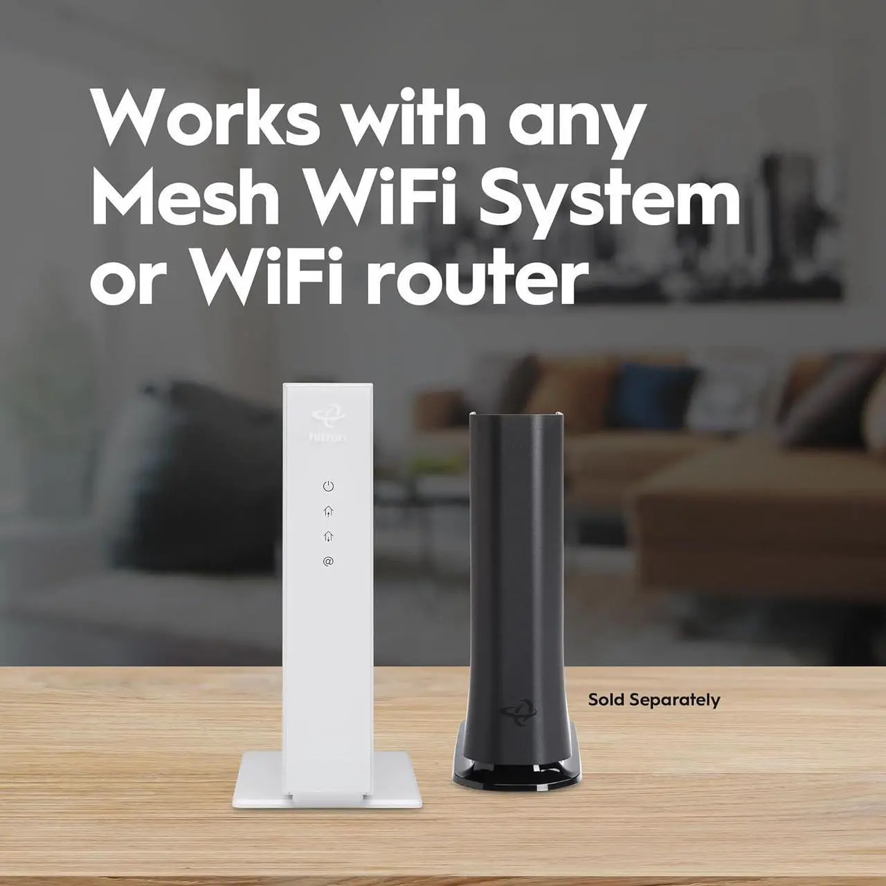 Alt view image 5 of 7 - Ultimate WiFi Boost Bundle: Hitron CODA56 Multi-Gigabit Modem + HTEM5 Multi-Gigabit MoCA Adapters