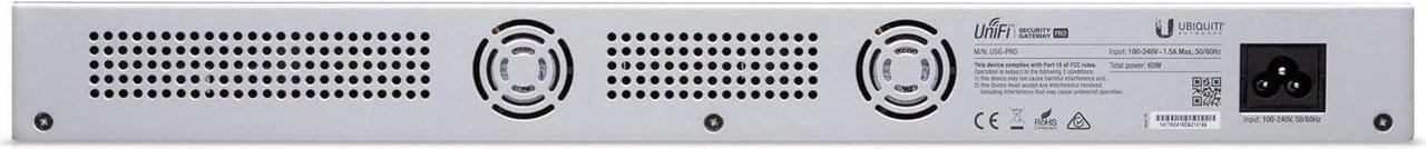 Alt view image 4 of 5 - Ubiquiti Networks Networks Unifi Security Gateway Pro (USG-PRO-4)