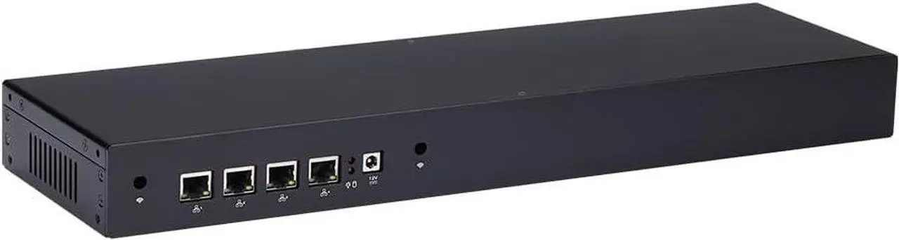 Alt view image 5 of 7 - Qotom 4 LAN 1U Rack Mini Router,J1900 Quad Core Gateway Firewall Barebone