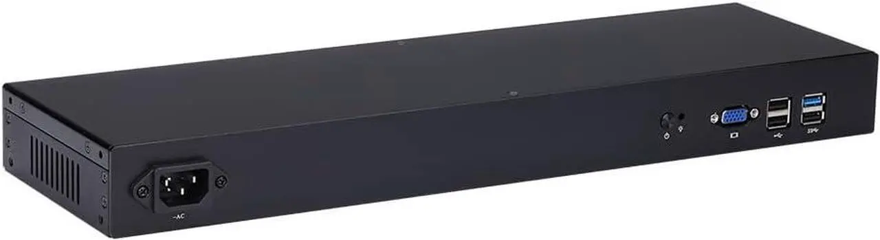 Alt view image 6 of 7 - Qotom 4 LAN 1U Rack Mini Router,J1900 Quad Core Gateway Firewall Barebone
