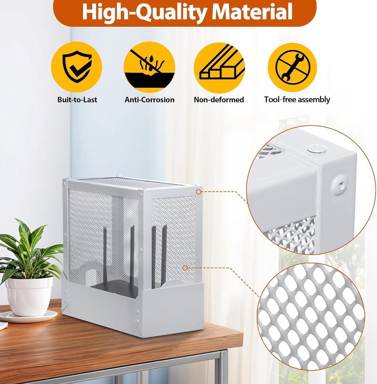 Alt view image 2 of 7 - Large WiFi Router Cover Blocks Up to 90% of EMF and 5G, Shielding WiFi Router EMF Faraday Cage, Offers WiFi Router Cover EMF Protection, While Maintaining Uninterrupted Usage