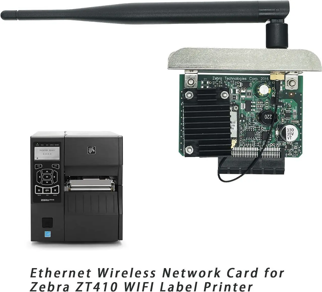 Alt view image 2 of 7 - LANADO Network Card for Zebra ZT210 ZT230 ZT410 ZT420 Label Printer,Internal Ethernet Print Server