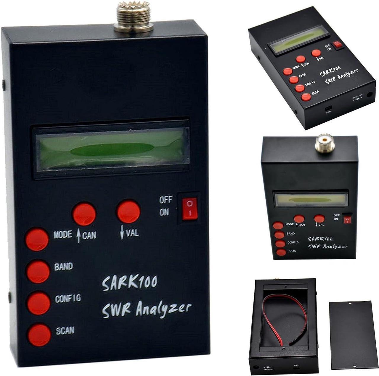 Alt view image 2 of 7 - 1-60Mhz Shortwave Antenna Analyzers Digital Display Shortwave Antenna Analyzers Meter Tester for 2 Way Radio