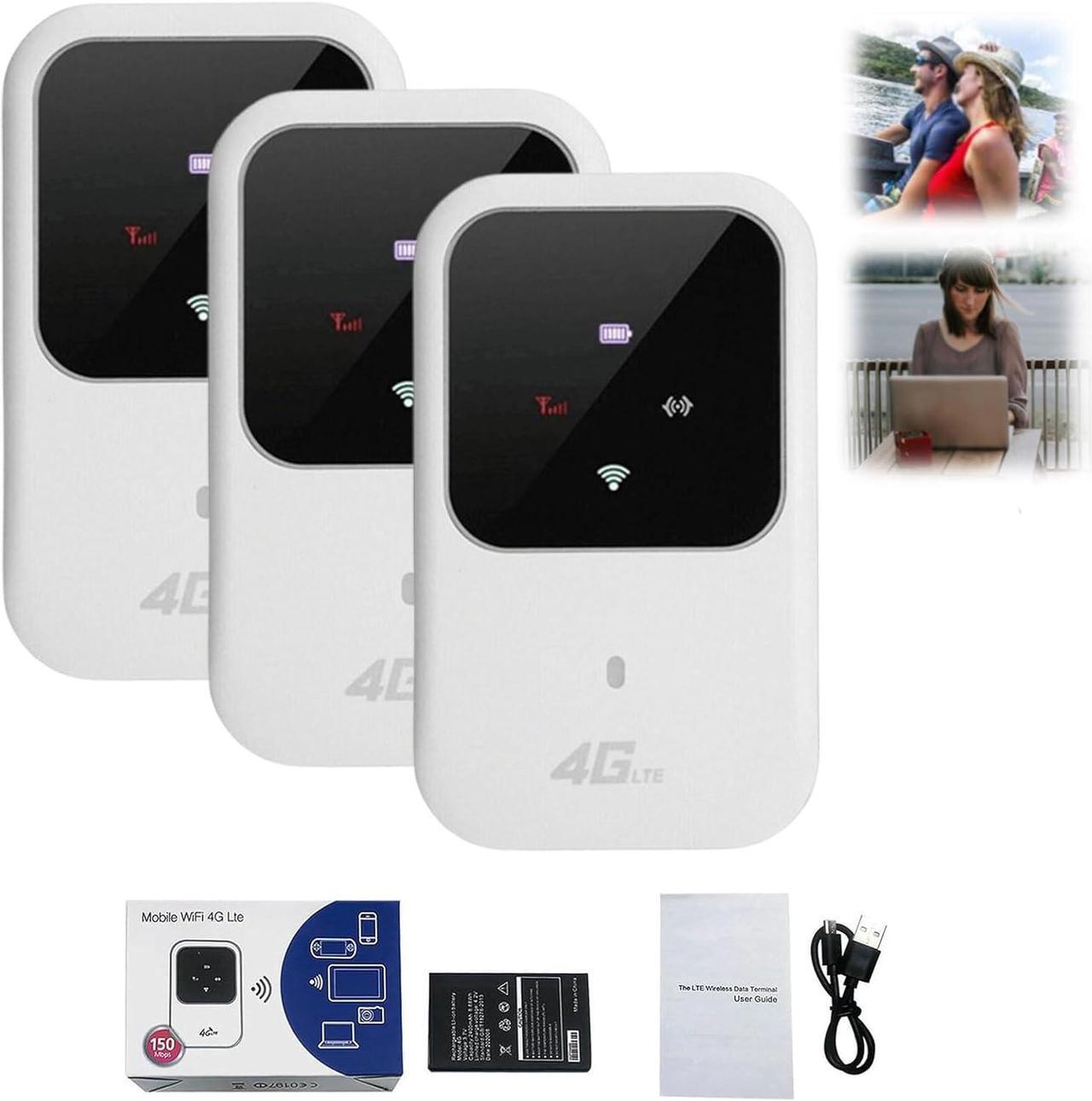 Main image of Muama Ryoko, Ryoko Portable WiFi, Ryoko Pro Portable WiFi, Muama Ryoko Portable Wi-Fi Hotspot, 3PCS Portable WiFi Hotspot for Travel, Ryoko Pro, High Speed Smart Router for Anywhere, Easy to Operate