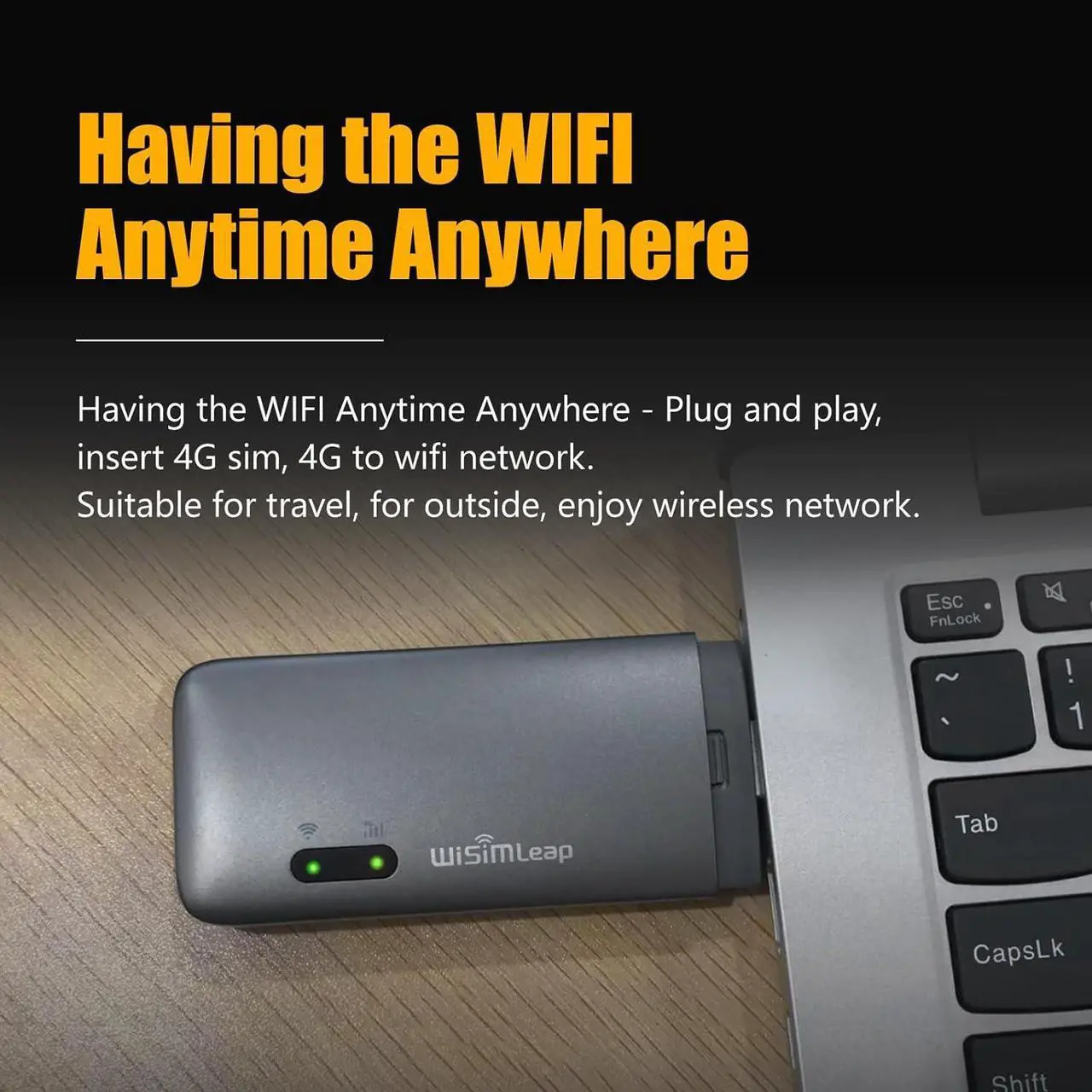 Alt view image 3 of 6 - Mobile Hotspot Device for Global Travel 4G Pocket Router WiFi Dongle Car Hotspot WiFi Laptop Hotspot No Roaming Charges No Physical Card No Contracts 150 Countries 10GB for North America