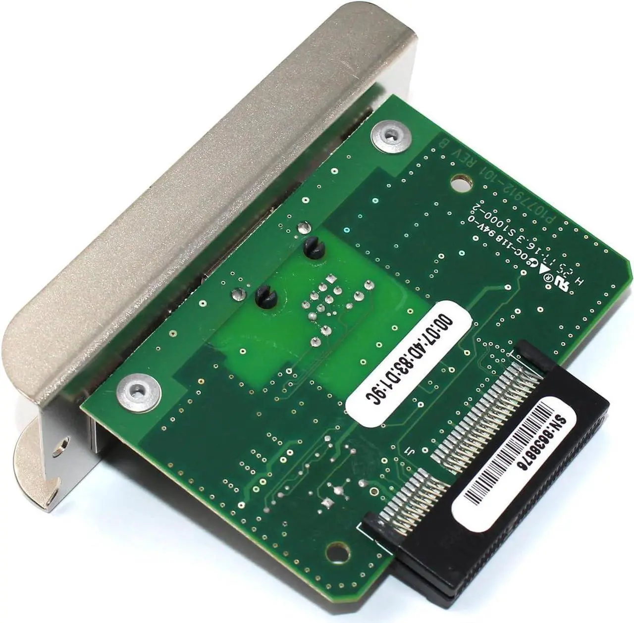 Alt view image 4 of 6 - P1083320-039 Internal IPv4 Print Server for Ze bra ZT610 ZT620 ZT600 Series Printers, Ethernet Connection