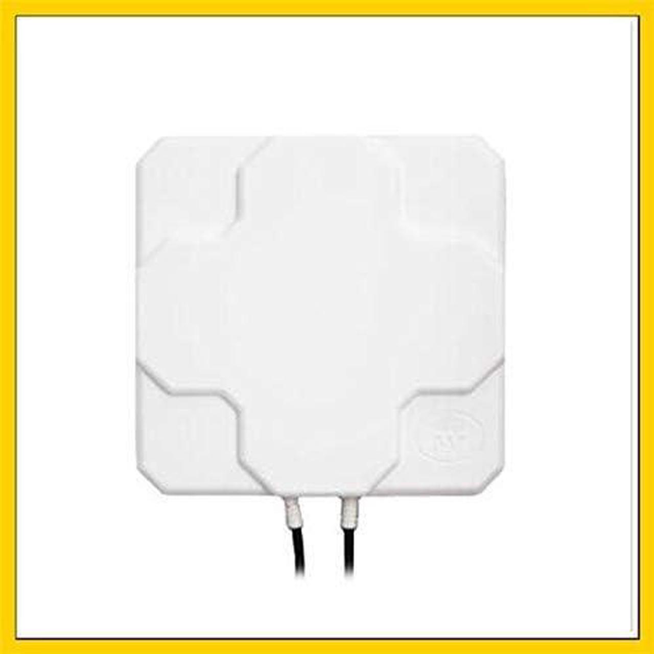 Alt view image 4 of 7 - Lysee Communications Antennas - LTE outdoor 4G LTE MIMO antennaLTE dual polarization panel antenna SMA male connector (white or black) 20cm cable - (Color: 20CM cable SMA-male)